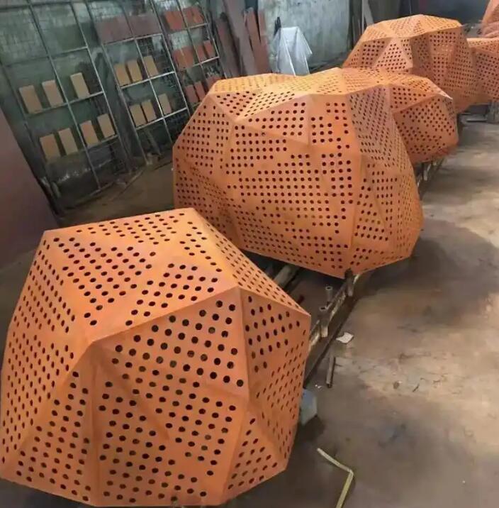 钦北耐候钢造型