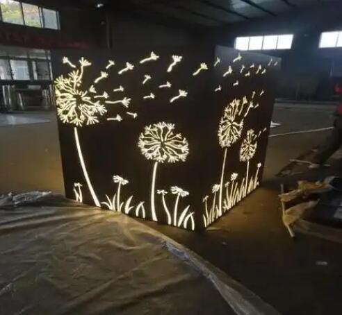 钦北耐候钢灯箱